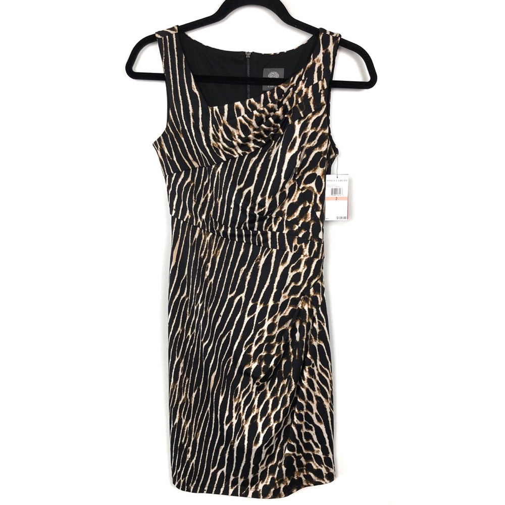🆕 Vince Camuto Animal Print Dress Size 2